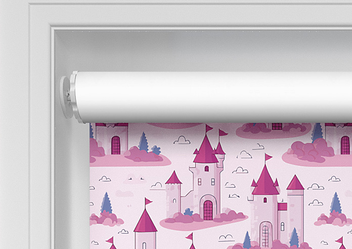 Royal Realm, Bubblegum Pink - Twist&Fit Roller Blind - Image 9